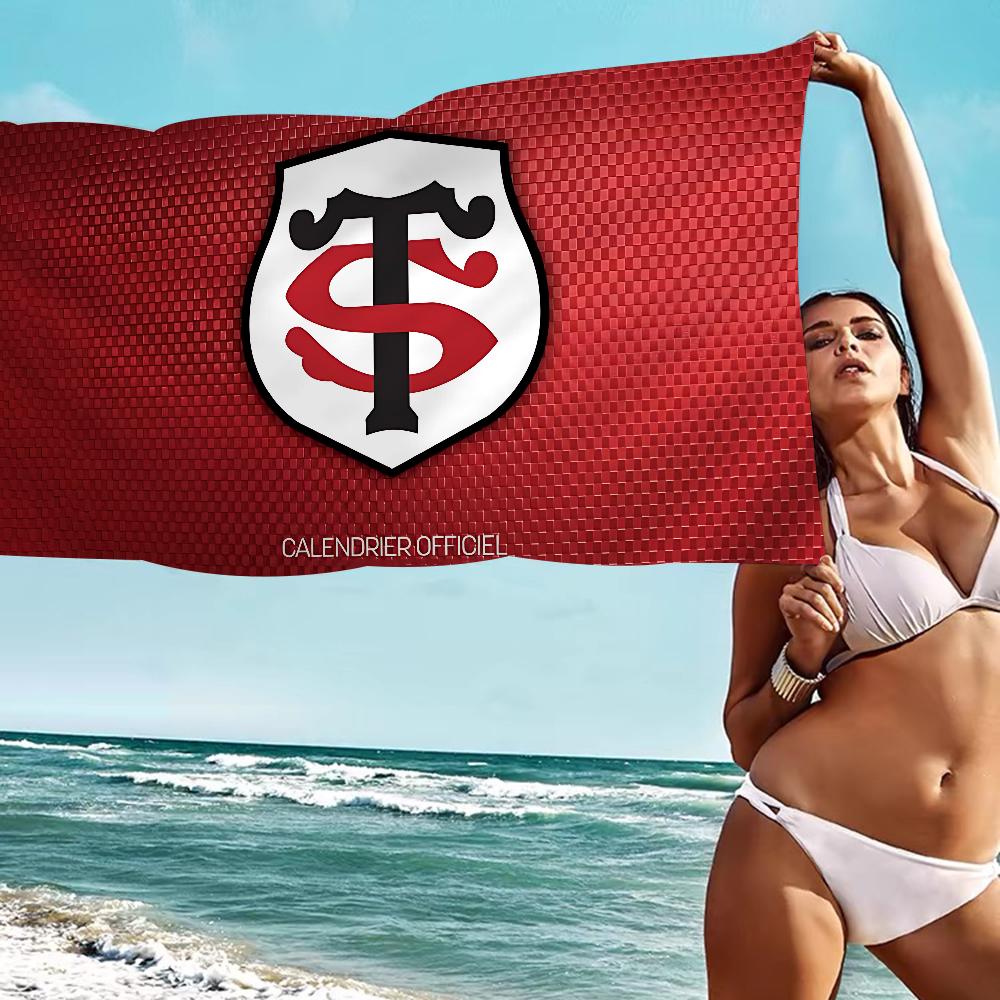 S-Stade T-Toulousain Cartoon Strandtuch Niedlich Kawaii Zimmerdeko Bad Mädchen Kinder Handtücher Für Badezimmer Dusche
