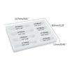 Irregular Hair Clip Silicone Mold Jewelry Casting Mold for DIY Bookmarks,Pendant