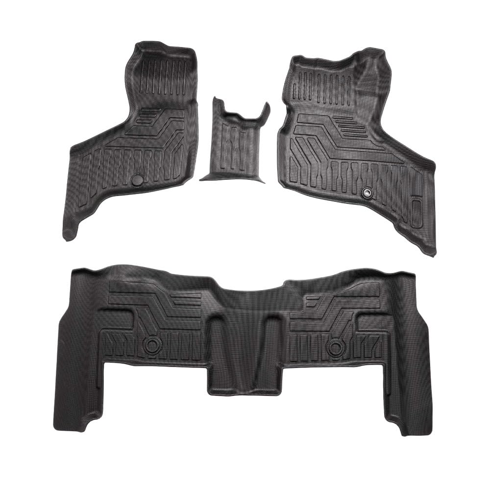 

Mechanic Craft Works Atrai Floor Perfect 3D Аксессуары для интерьера 1-го и 2-го ряда для и Deck фургонов [Автомобильный контроль] Коврики, Водонепроницаемые, Моющиеся,