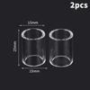 2Pcs TIG Welding Torch Stubby Gas Lens #4-12 Glass Set Professional Welding Tool Parts for WP17 WP18