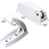 X-Haibei 5 Pack RV Baggage Door Catch Camper Trailer Storage Door Latch Hook Door Holders Travel Room
