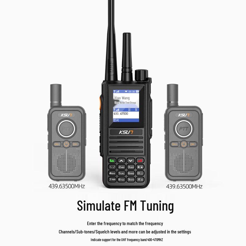 KSUN TFSI Public Network Two-Way Radios (CN version)