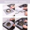 1/4/10/10Pc Gas Stove Protector Cooker Cover Liner Clean Mat Pad Kitchen Gas Stove Stovetop Protector Kitchen Accessory Utensils