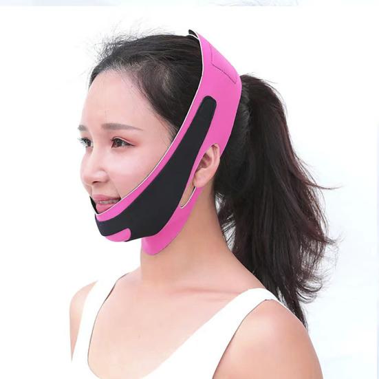 Face Lifting Bandage Adjustable Elastic Reusable Friendly to Skin Ultra-thin Reduce Wrinkles Reliable Women Face Line Lift Anti-Wrinkle Strap