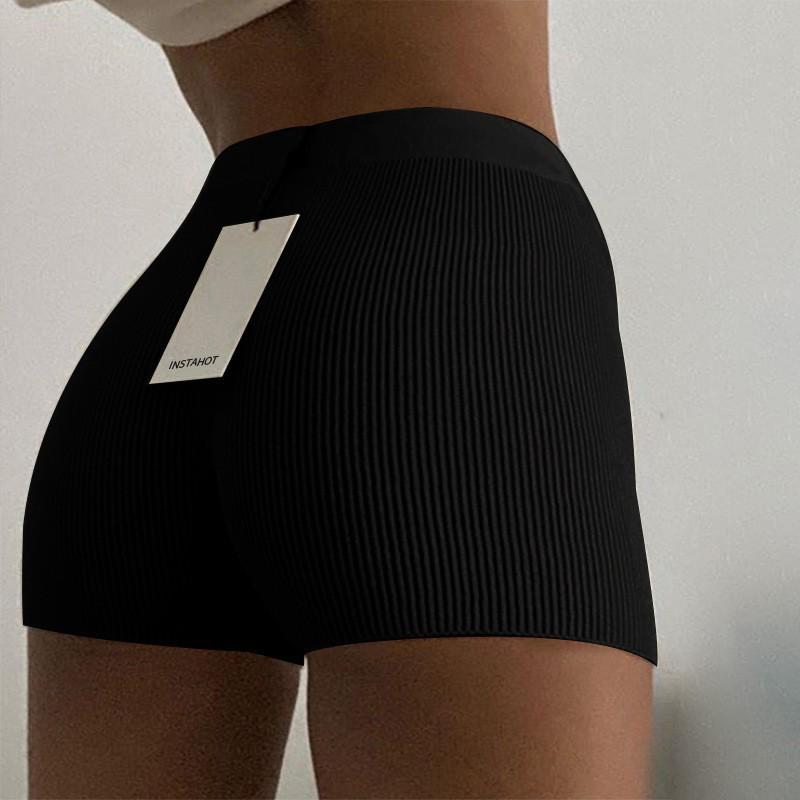 Plus Size Women s Low Waist Street Style Yoga Shorts - Comfy, Trendy Fitness Leggings S