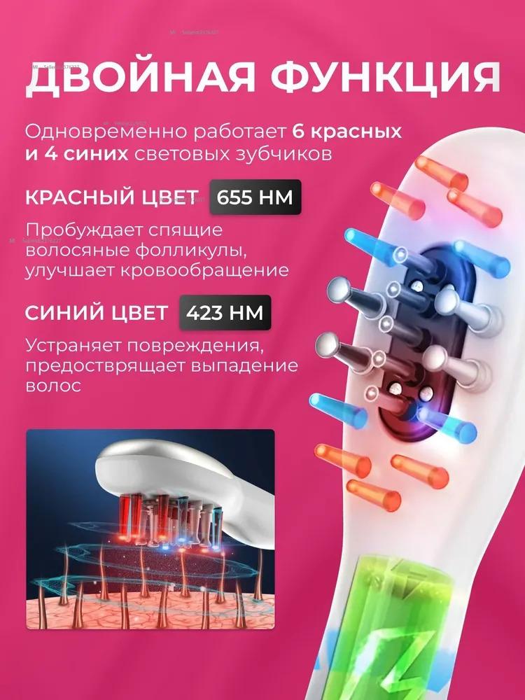 

Масштабный лазерный инфракрасный триммер против выпадения волос, массажер для кожи головы, минимально инвазивный, для роста и укрепления волос. Option1