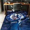 Fußballverein. Teppich mit C-Muster, Innen-/Außenmatte, für Picknick, Spielzimmer, Schlafzimmer, Büro, Wohnzimmer, Heimdeko-Teppich, Geburtstagsgeschenk
