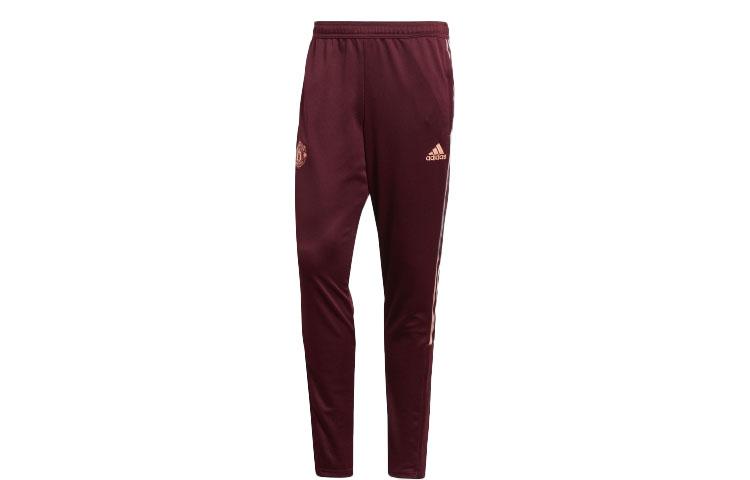 Спортивные брюки Adidas Манчестер Юнайтед Мужские Бордовые Умеренные FR3868 L