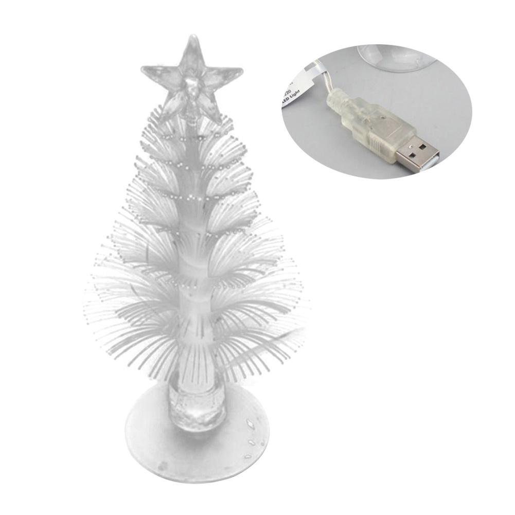 

Светодиодная красочная рождественская елка с питанием от USB для домашней вечеринки, спальни, рождественских праздничных украшений