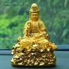 1 STÜCKE harz sitzender lotus Guanyin ornament Chinesischen Feng Shui Buddhistischen wohnzimmer eingang dekoration auto montiert kleine ornament