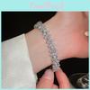 Zircon Butterfly Flower Bracelet For Women Gift Fashion Elegant Jewelry