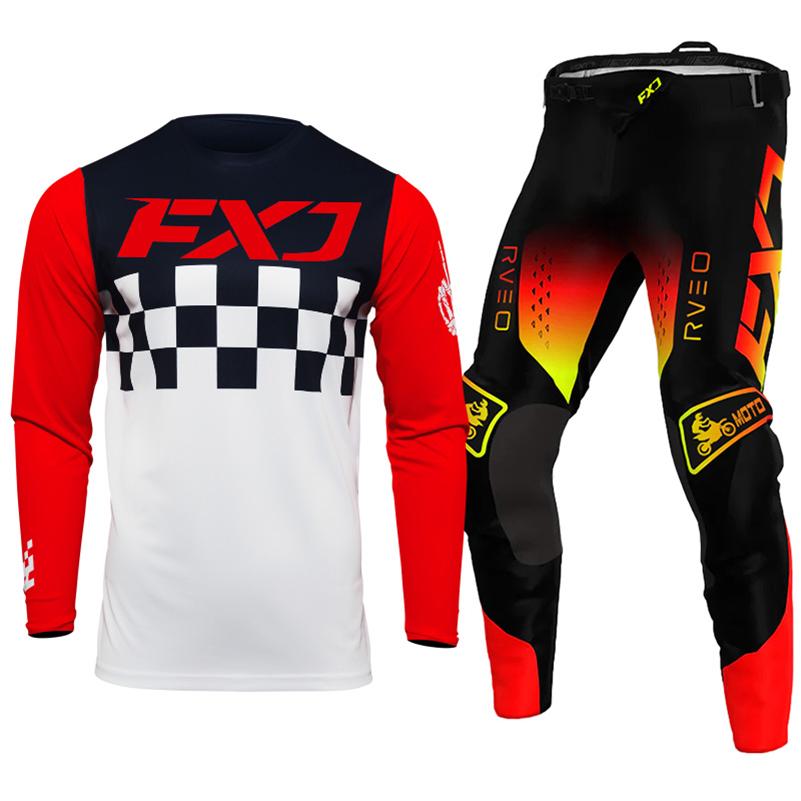 Motocross-Ausrüstungsset für Kinder 4 5 6 7 8 9 10 11 12 13 Jahre Jugend Kind Motorrad Junge Mädchen Jersey Hose Kits Rennanzug Offroad Enduro MX MTB