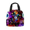 Kids Insulated Lunch Bag With Fun Digital Circus Design Preschool School Use