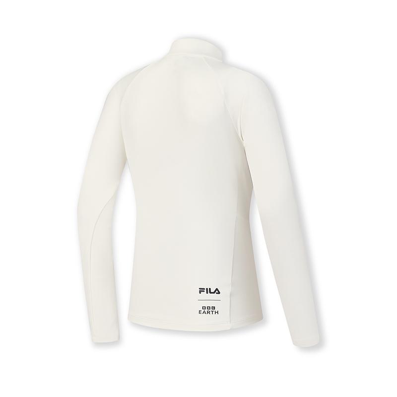 New FILA X BBC EARTH T Shirt Women's Cheese White A11W437201FIV