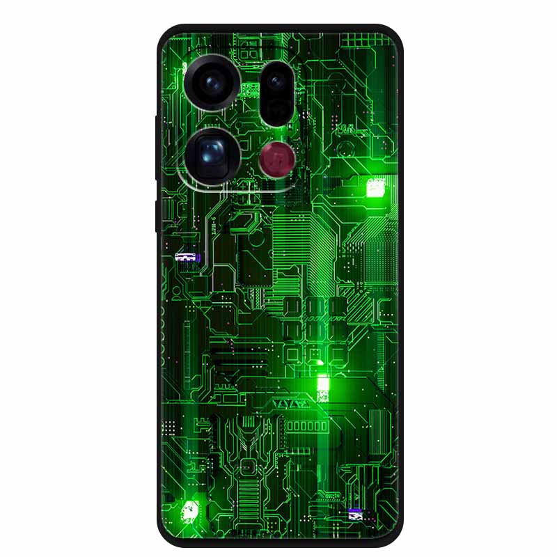 For OPPO Find X9 5G Case Silicone Space Animal TPU Soft Black Cover For OPPO Find X9 Cases FindX9 CPH2797 PLJ110 Cool TPU Cover