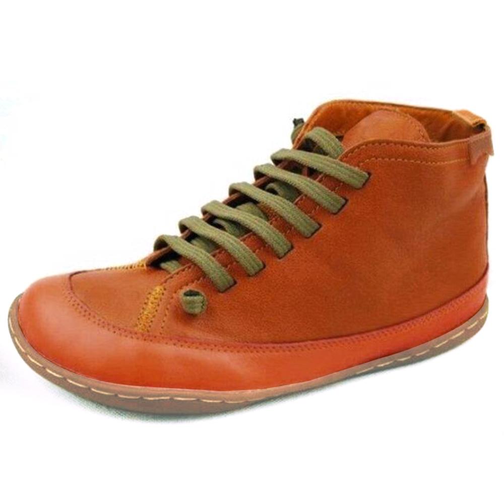 Mujeres botas de tobillo de nieve damas invierno cálido encaje hasta  botines casual zapatos planos comprar a buen precio — entrega gratuita,  reseñas reales con fotos — Joom