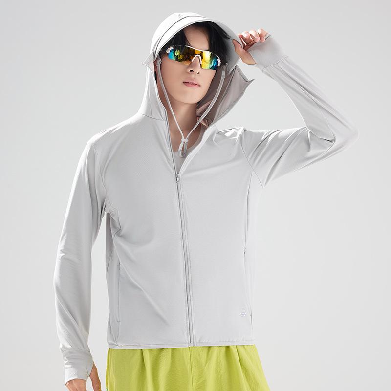 UPF10 + sunscreen clothing men's and women's summer outdoor skin clothing UV protection light and breathable sunscreen clothing jacket