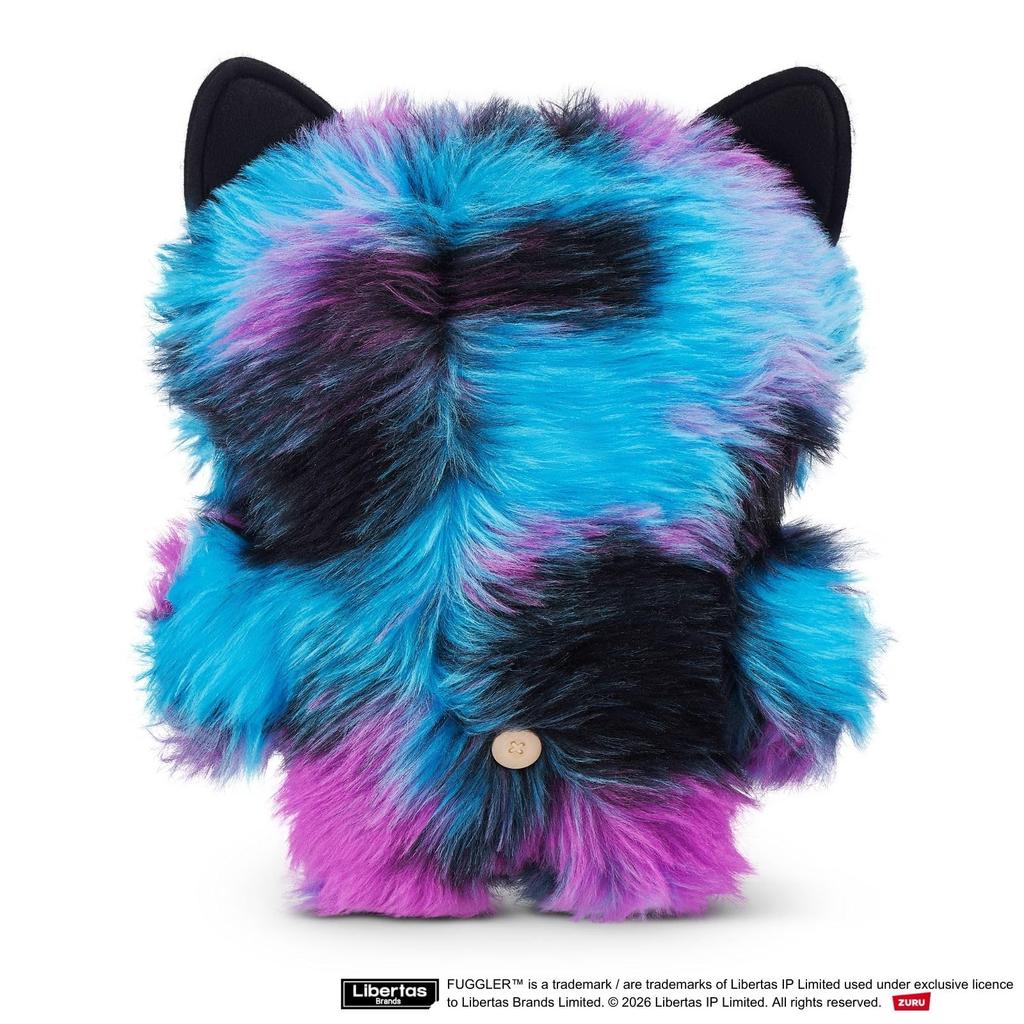 Fuggler Butt Ugly Pets Reek-O - Black Cat Plush Toy (15731E) Authentic