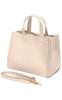 Kabelka tote přes rameno mini tote velká slonová kost [Miwoluna] taška, taška, kabelka, dámská, 2-way, taška, crossbody, lehká, kapacita,