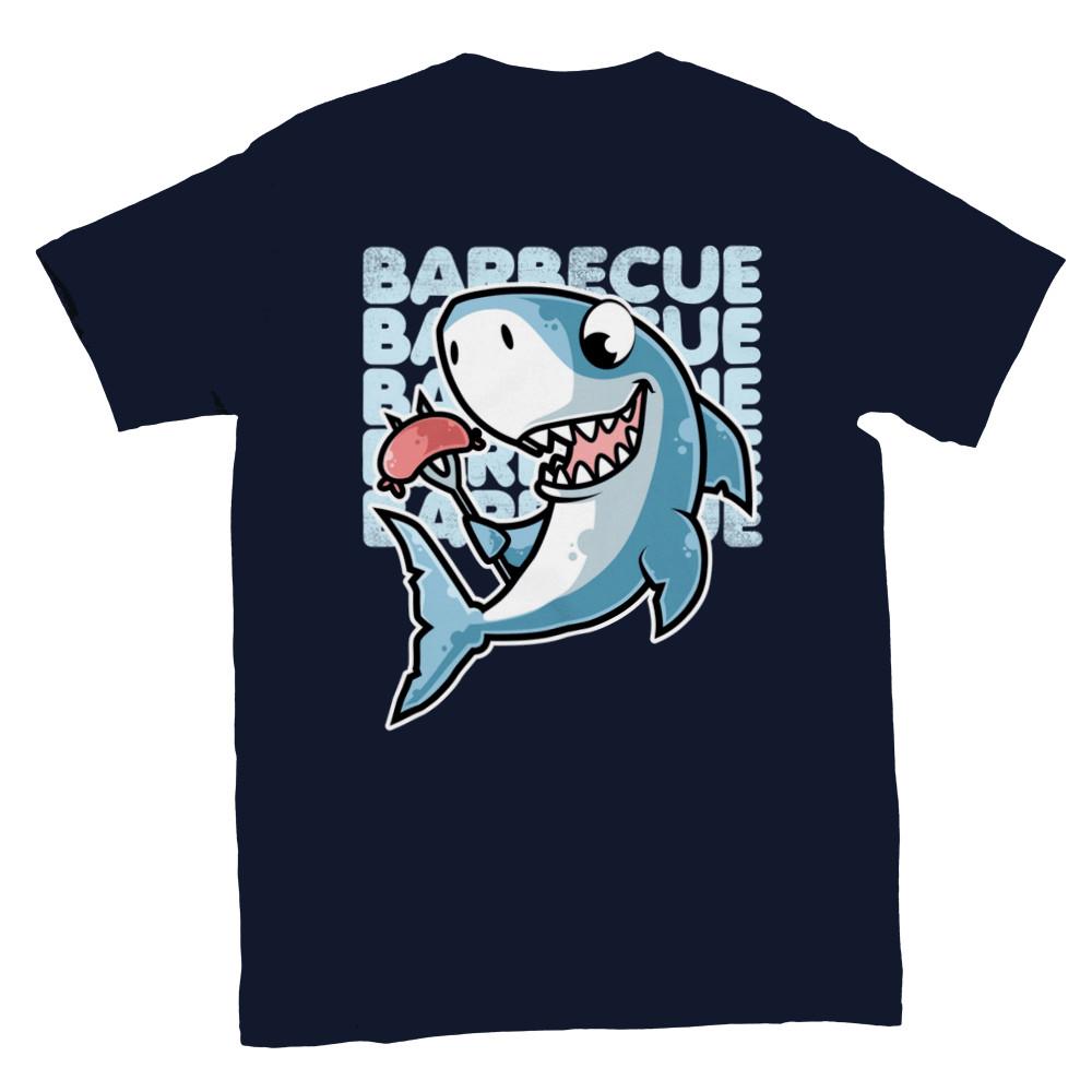 Barbecue Shark T-shirt Unisex T-Shirt L