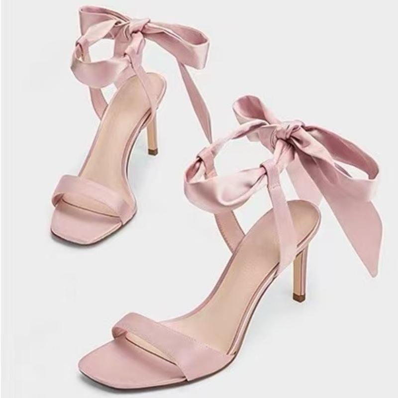 2025 Women High Heels Sandals New Summer Fashion Elegant Sandals Comfortable Party Designer Shoes Heels Women Sandalias De Mujer