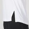 Adidas Solid Color Logo Embroidery Round Neck Short Sleeve T-Shirt Women Tops White HS8108