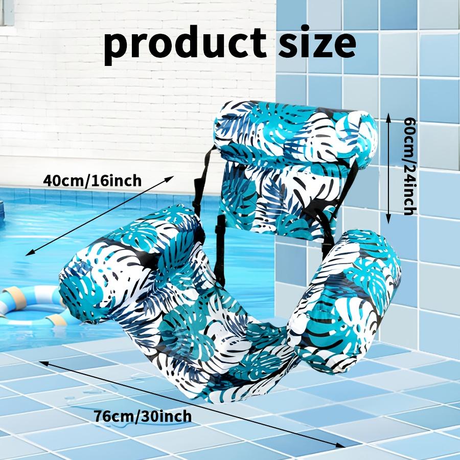

Adult Inflatable Floating Lounge Chair, Foldable, Easy To Carry, Suitable for Water Leisure and Entertainment Summer