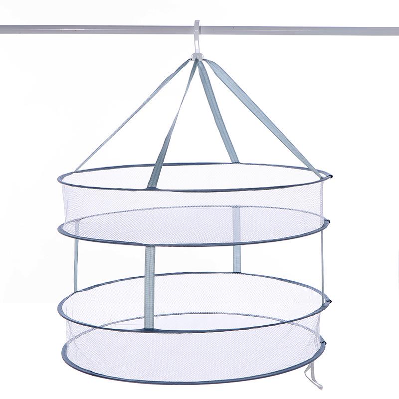 Doppelschicht-Wäschetrocknungsnetz: Große Größe für Pullover und Socken