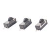10Pcs Kfc-W1-03 Round Head Limit Camera Reset Micro Silent Limit Switch High Life 2Pin Black Inner Spring