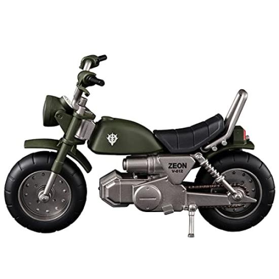 Military Mobile Suit Gundam Principality of Zeon Zeon Motorcycle 100mm PVC Painted Movable Figure G.M.G. (Gundam Generation) V-01 Soldier's Approx.