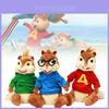 Pelúcia Fofa Alvin e os Esquilos Macia Boneca de Pelúcia Brinquedo Presente