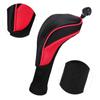 3Pcs/Set Long Neck Golf Club Head Covers Wood Driver Protect Headcover Number Tag Fairway Golf Head Cover Golf Accessories