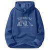 Men's Heavyweight Fleece-Lined Hooded Sweatshirt - Warm and Trendy Outerwear for Fall and Winter