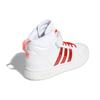 Adidas Neo Postmove Mid Comfortable Durable High-Top Skate Shoes Women Sneakers White Red GZ3799