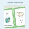 Quiet Book: Early Education & Traditional Chinese Character Recognition Sticker Flashcards for Children