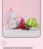 Girls' Cute Cartoon Kitten Sequin Backpack - Perfect for Travel and Outings