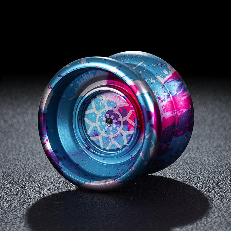 Yoyo Professional Competition Metal Yo Yo Factory with 10 Ball Bearing Alloy Aluminum High Speed Unresponsive Toys for Kids Yoyo