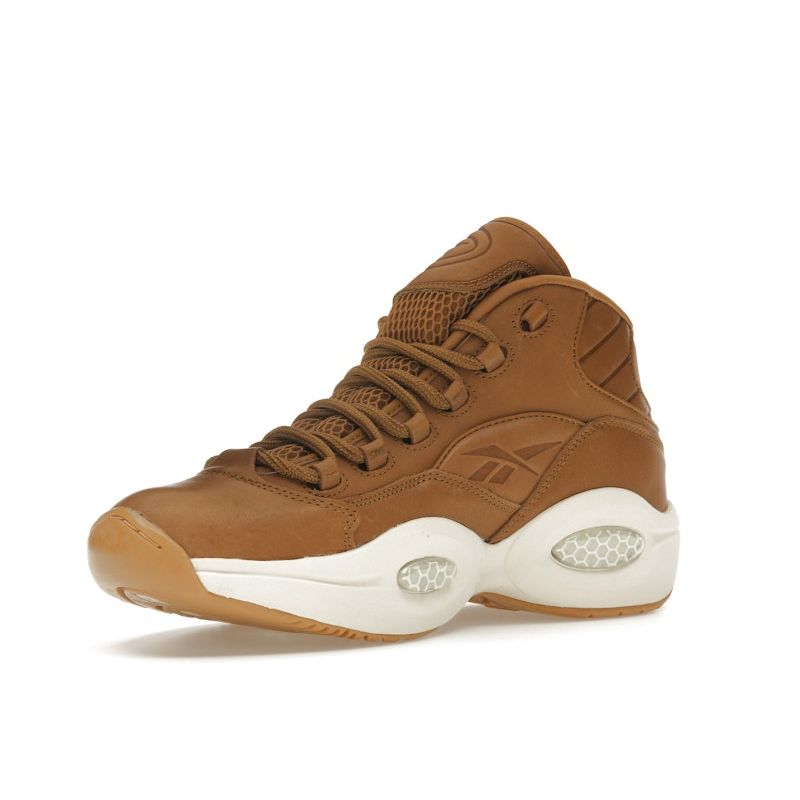 Reebok Sneakersnstuff X Question Mid AI Men Sneakers Brown Classic-White Gum HP6851