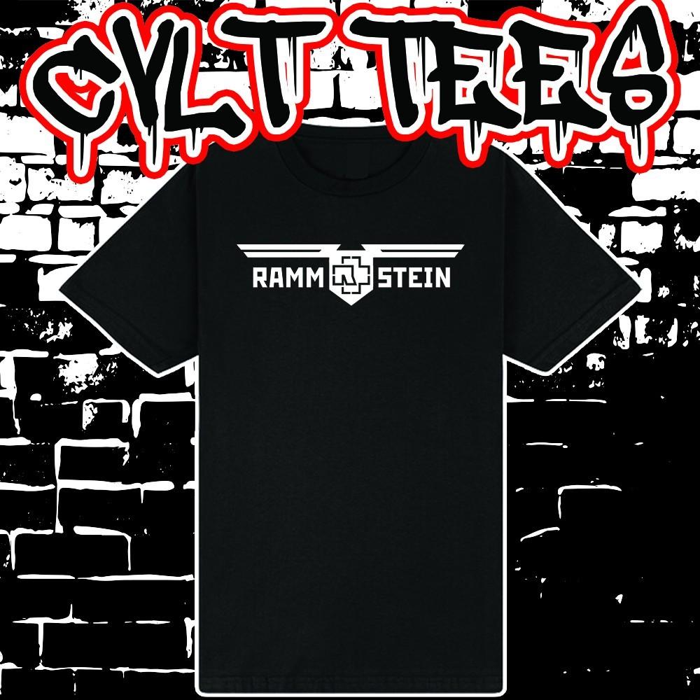 Футболка с логотипом Rammstein ~ 100% Австралийский Хлопок Унисекс XXXL