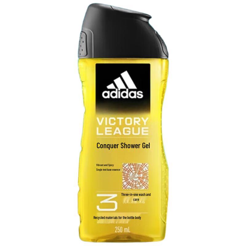 

Мужской гель для душа, шампунь и средство для умывания 3-в-1 Adidas