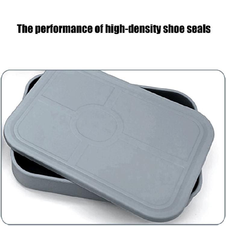 5 Zone Silicone Meal Preps Box With Dedicated Condiment Holders Freezers To Microwave Convenience For Daily Use