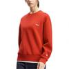 Fila Fitness Series Letter Round Neck Pullover Loose Sweatshirt Women Sweatshirt Hot-Red A11W411203F-RD