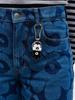 Marimekko Puhallus Unikko I Keychain for Women, Size 52_1_52249693606, Black and White