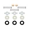 14-Piece Trumpet Repair Set: Black & White Felt Springs, Cork Pads