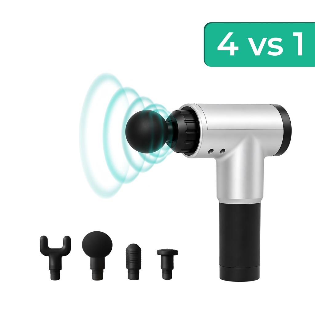 X-Sport Pistol Massager Black