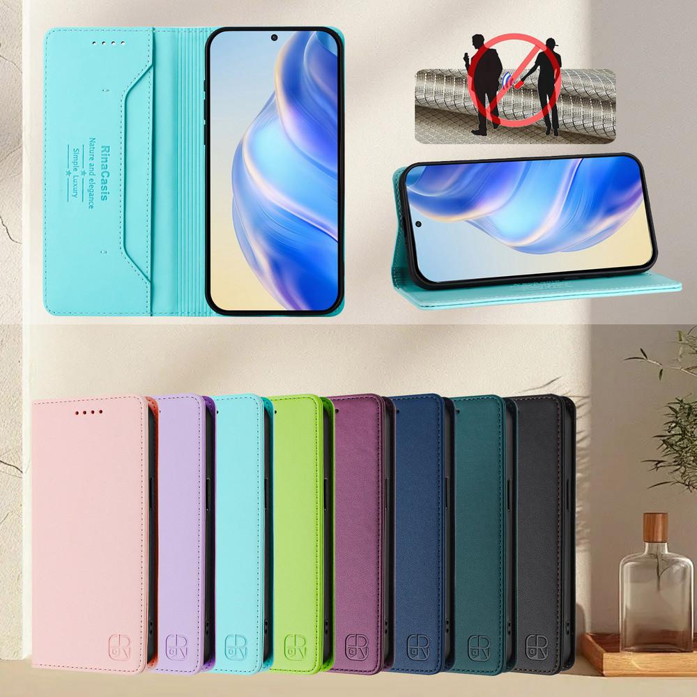 Honor X9D X7D 5G 4G Flip Case RFID Magnetic Leather Wallet Funda For Honor X9C Smart X8C X7C X6C X5C X9B X8B X7B X6B X9A Cover