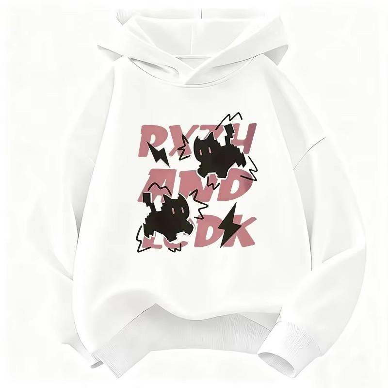 Felpe Primavera Autunno per Ragazzi Ragazze Felpa Casual Abbigliamento Bambini Top Felpa con Cappuccio a Manica Lunga Pullover con Cappuccio Stampa Gatto Divertente