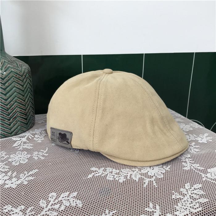 Beret Female Summer And Autumn Winter Japanese Street Trendy Brand Retro Hat Versatile Hip Hop Anti-Wearing Painter Hat Forward Hat Male