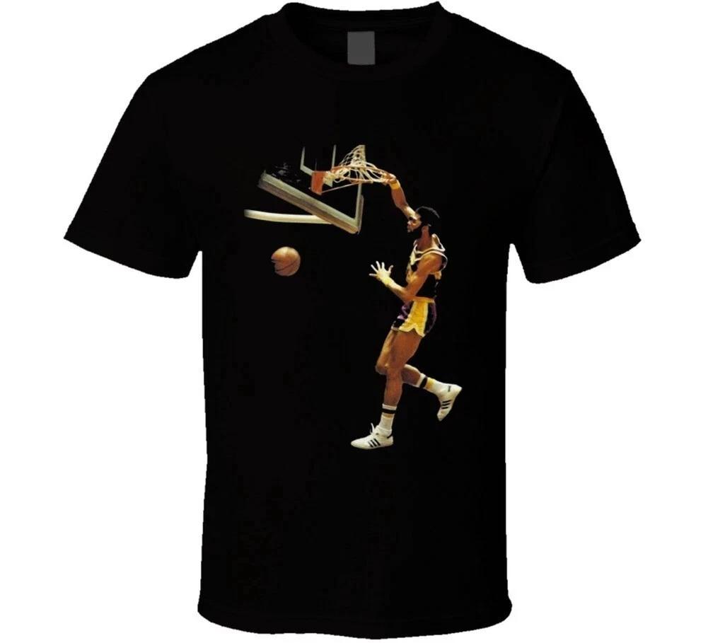 Kareem Abdul-Jabbar Vintage Basketball Player T-Shirt