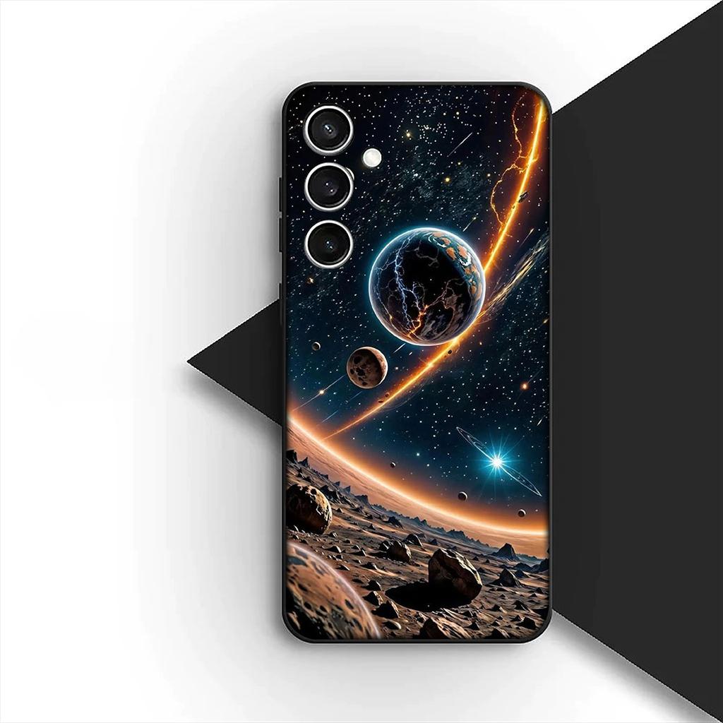 for Huawei P30 P20 Mate 20 Pro Lite Y7 Y6P Y7A 2019 Nova 5T 3I Phone Case Universe Galaxy Starry Night Sky Astronaut Rockets